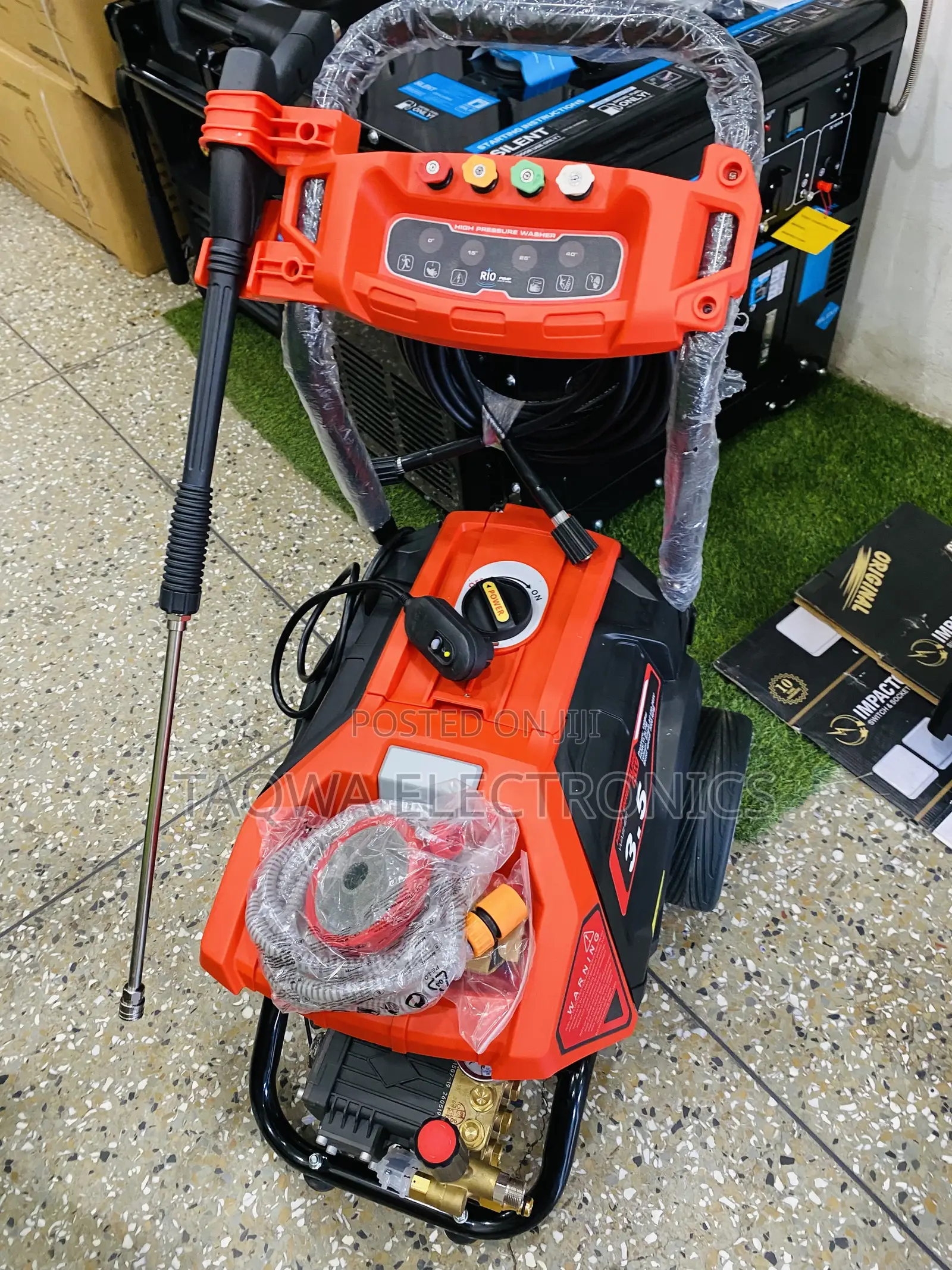 Rio Heavy Duty 3.5kw Pressure Washing Machine