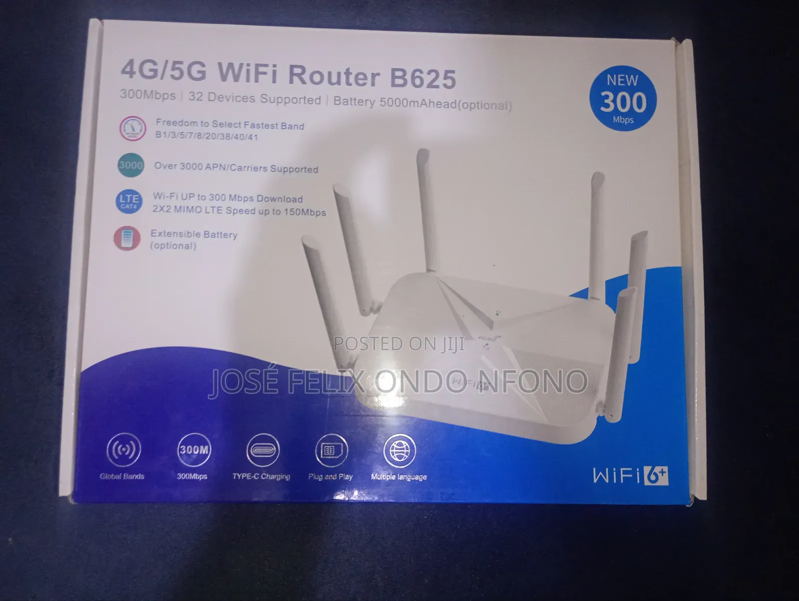 B625 4g/5g SIM WiFi Router – GHS 400 LAST PRICE!