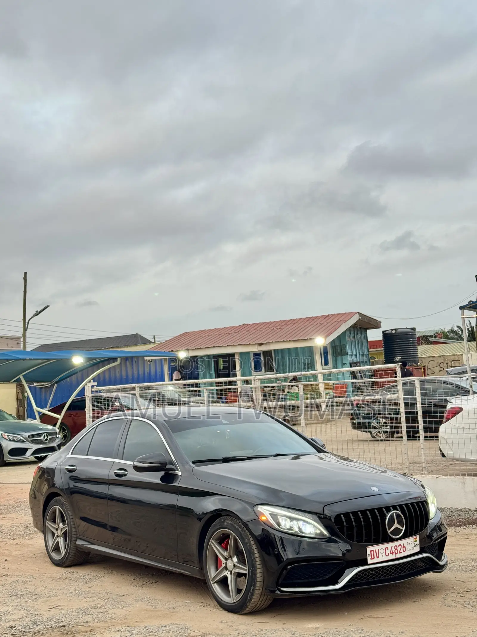 Mercedes-Benz C300 Sport 4Matic Sedan AWD (2.0L 4cyll 7A) 2016 Black