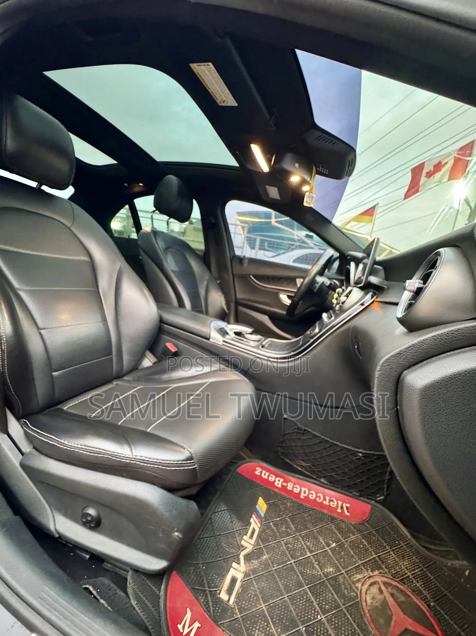 Mercedes-Benz C300 Sport 4Matic Sedan AWD (2.0L 4cyll 7A) 2016 Black