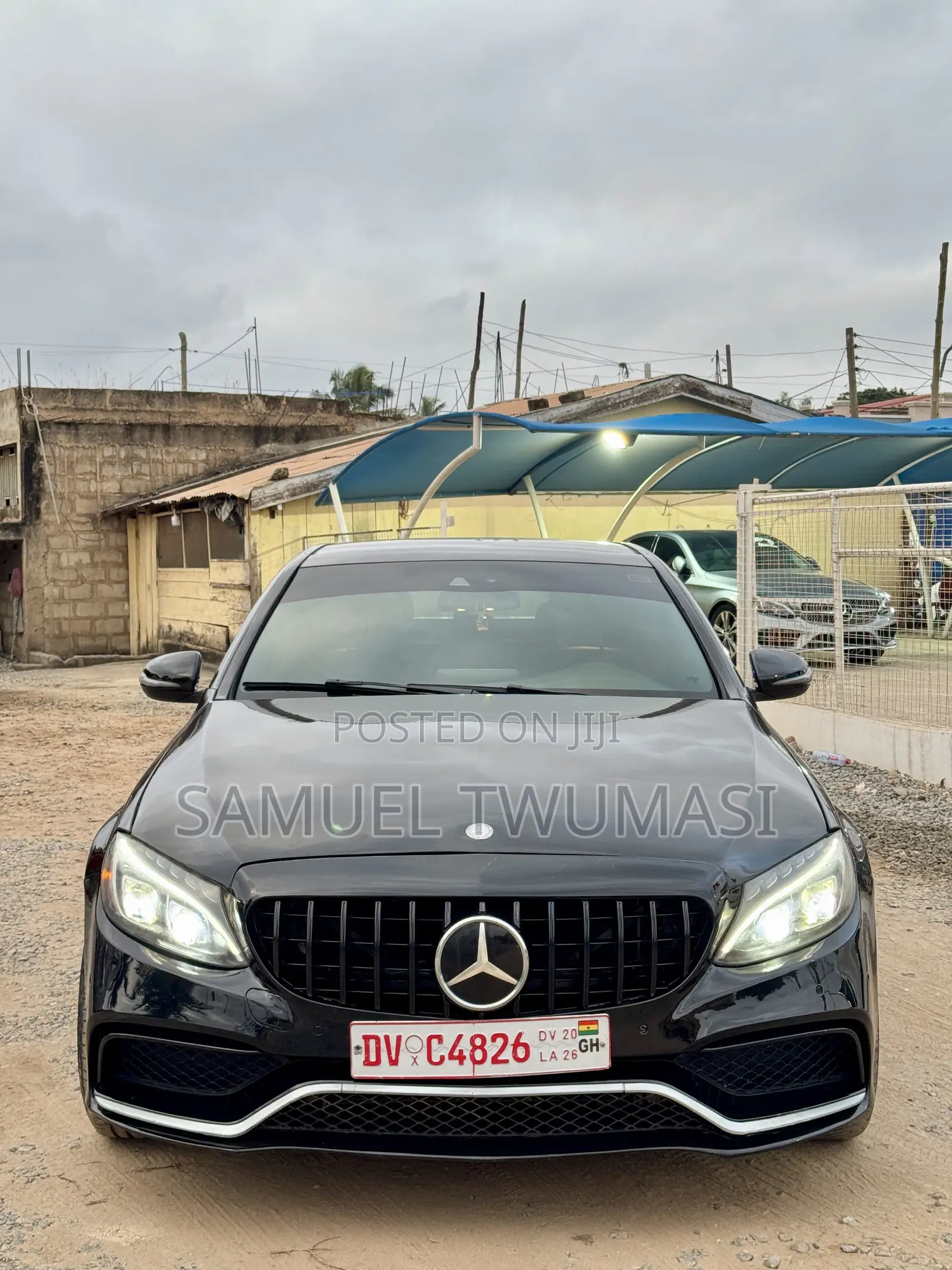 Mercedes-Benz C300 Sport 4Matic Sedan AWD (2.0L 4cyll 7A) 2016 Black