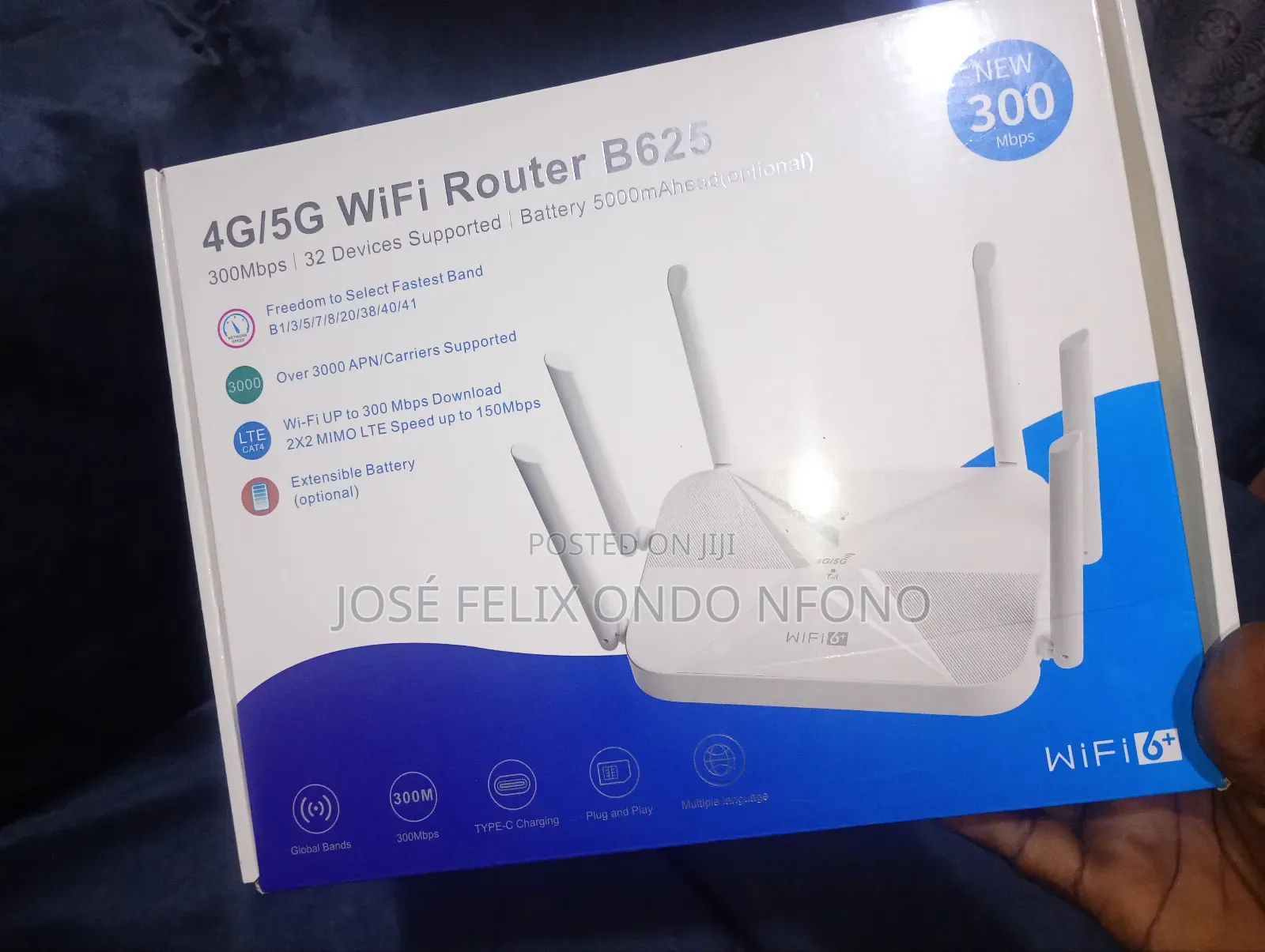B625 4g/5g SIM WiFi Router – GHS 400 LAST PRICE!