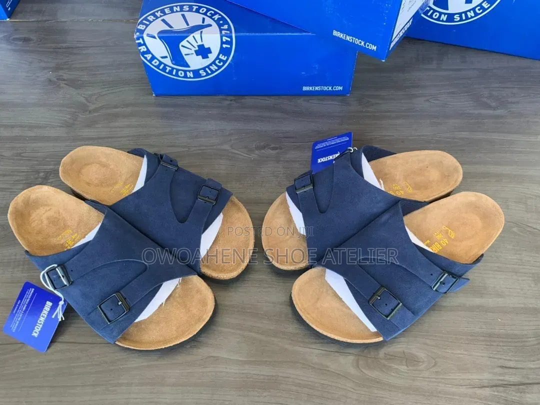 Birkenstock Zürich Suede Leather Sandal