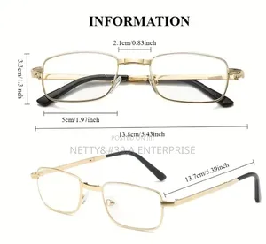 Foldable Reading Glasses(Gold)