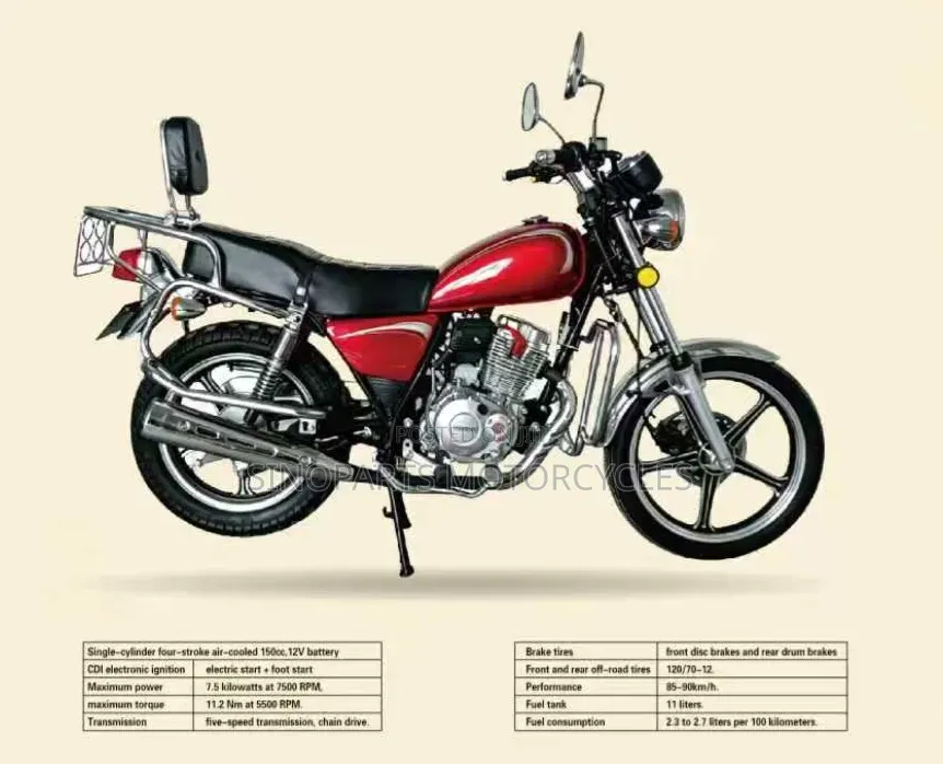 New Motorcycle 2026 Red
