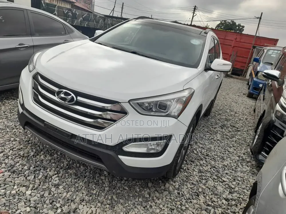 Hyundai Santa Fe 2015 White