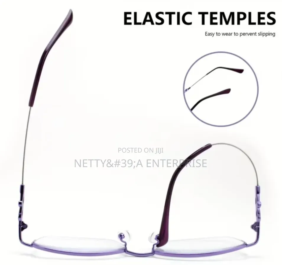 Semi Rimless Ladies Reading Glasses