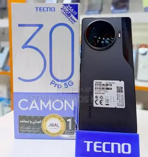 New Tecno Camon 30 Pro 5G 512 GB Black