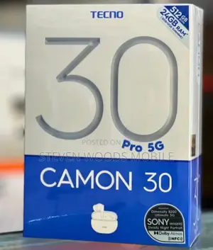 New Tecno Camon 30 Pro 5G 512 GB Black