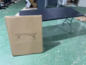 Foldable Table Black 75 X 7
