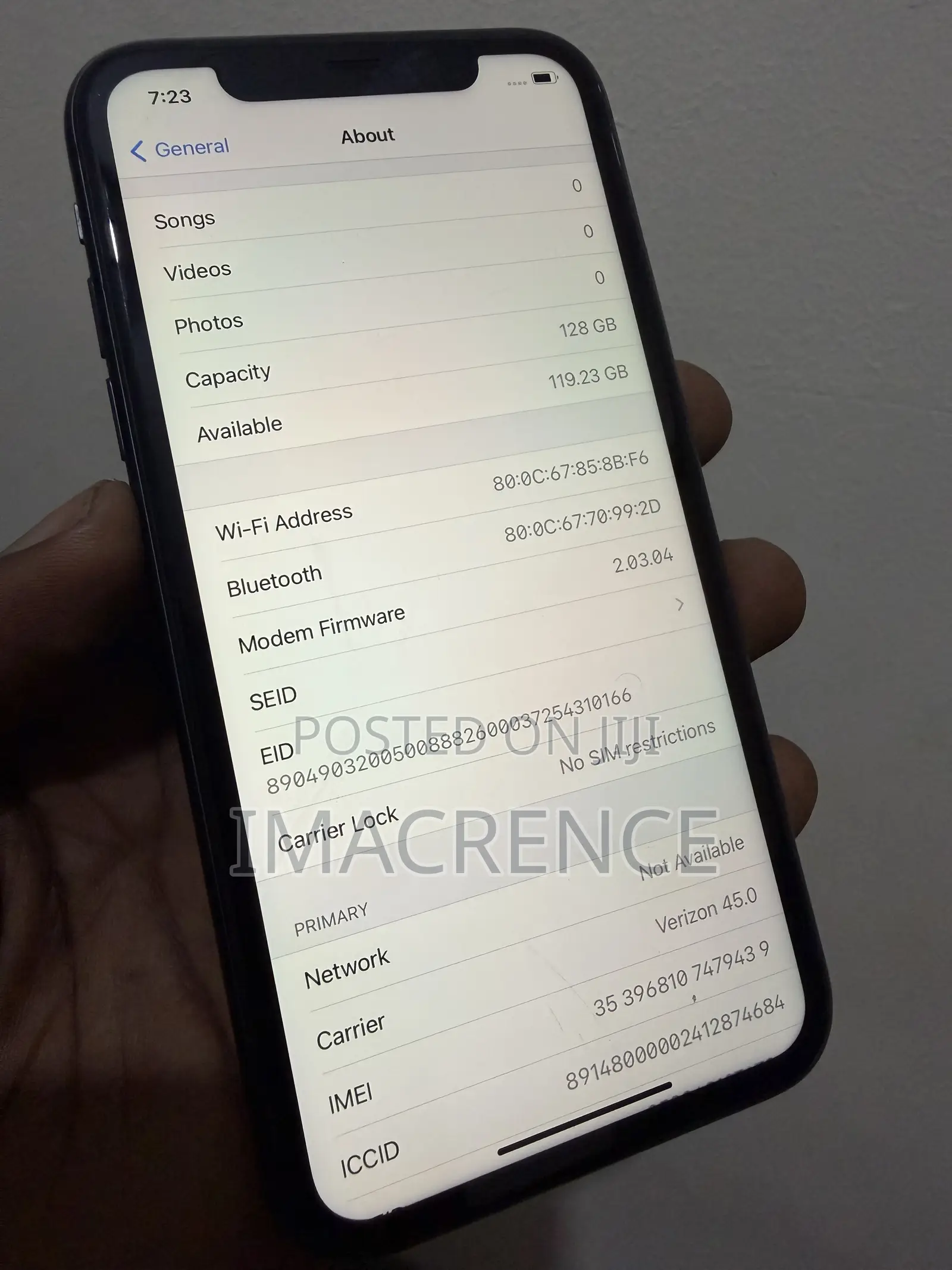 Apple iPhone 11 128 GB Black