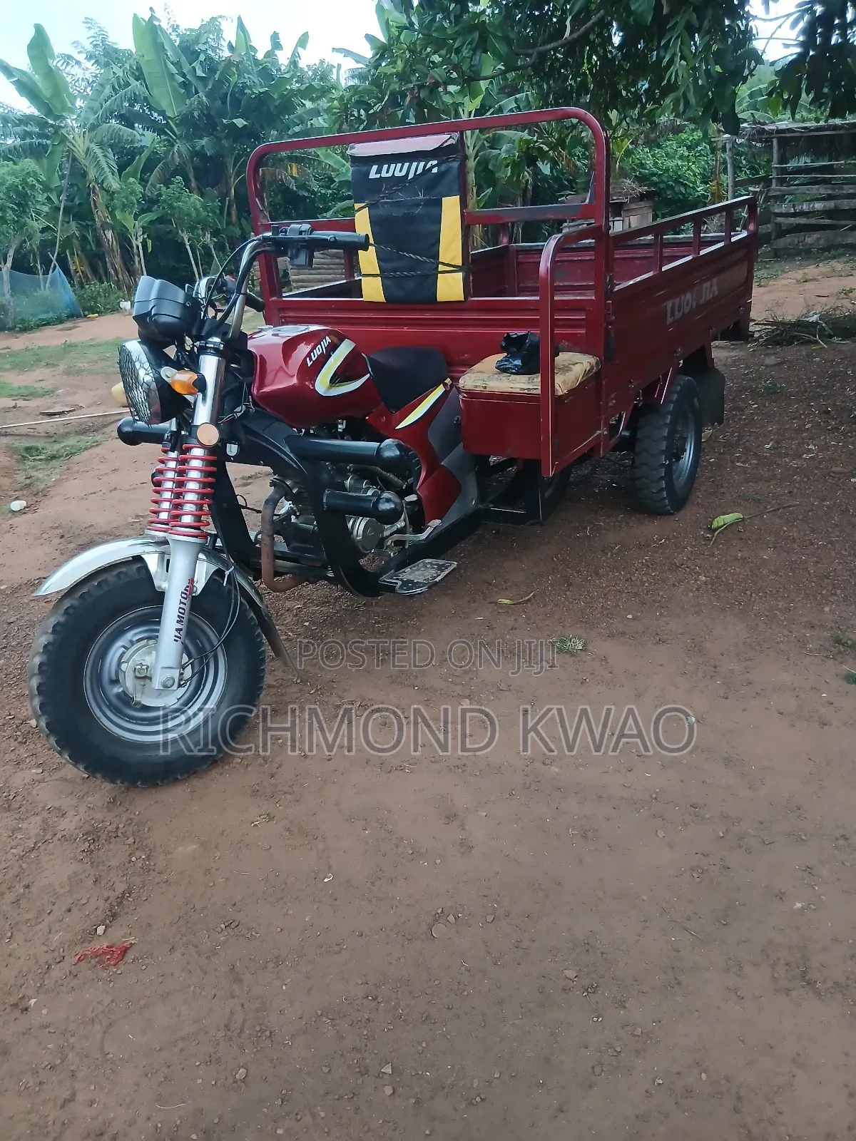 Luojia Motorized Tricycle 2025 Red