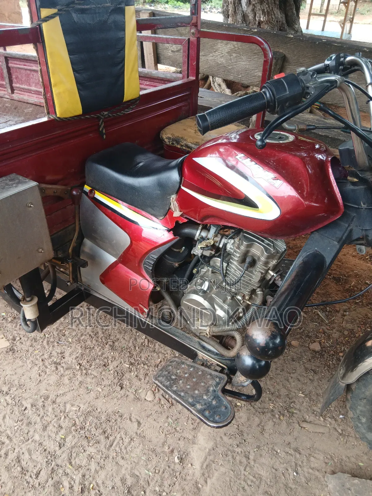 Luojia Motorized Tricycle 2025 Red