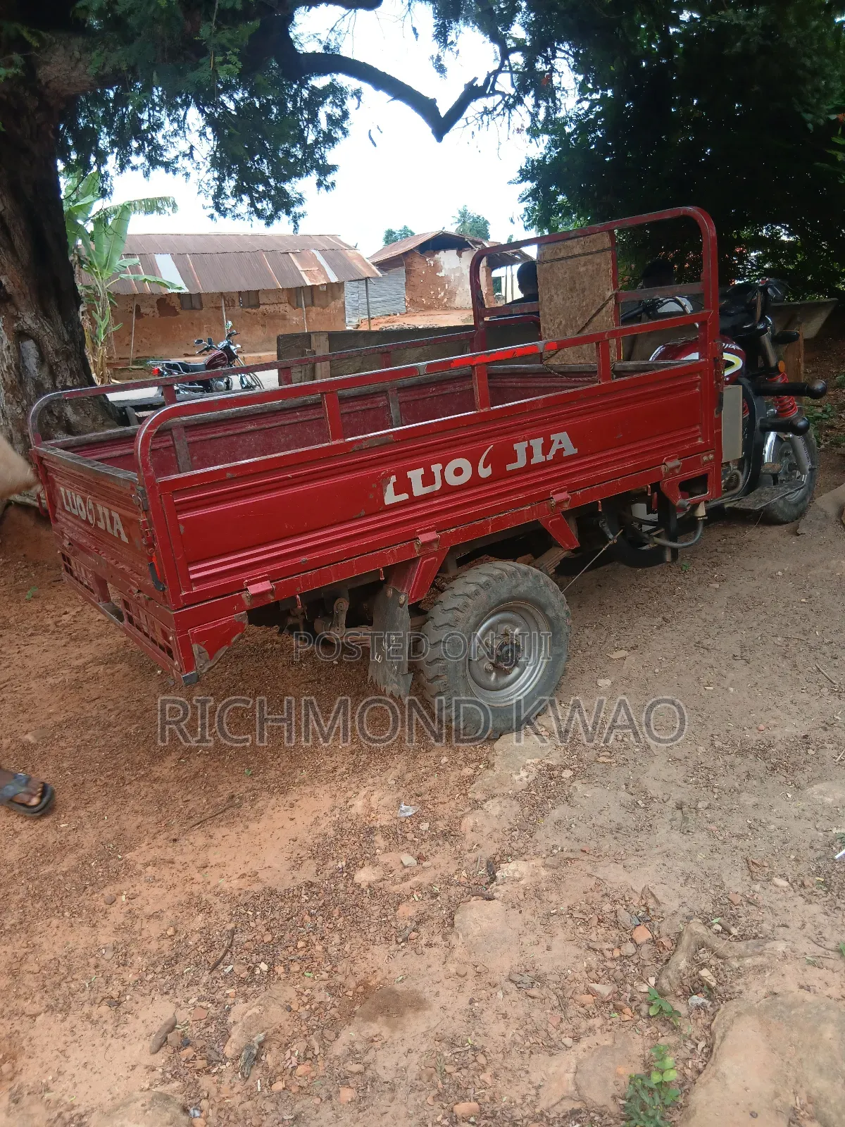 Luojia Motorized Tricycle 2025 Red