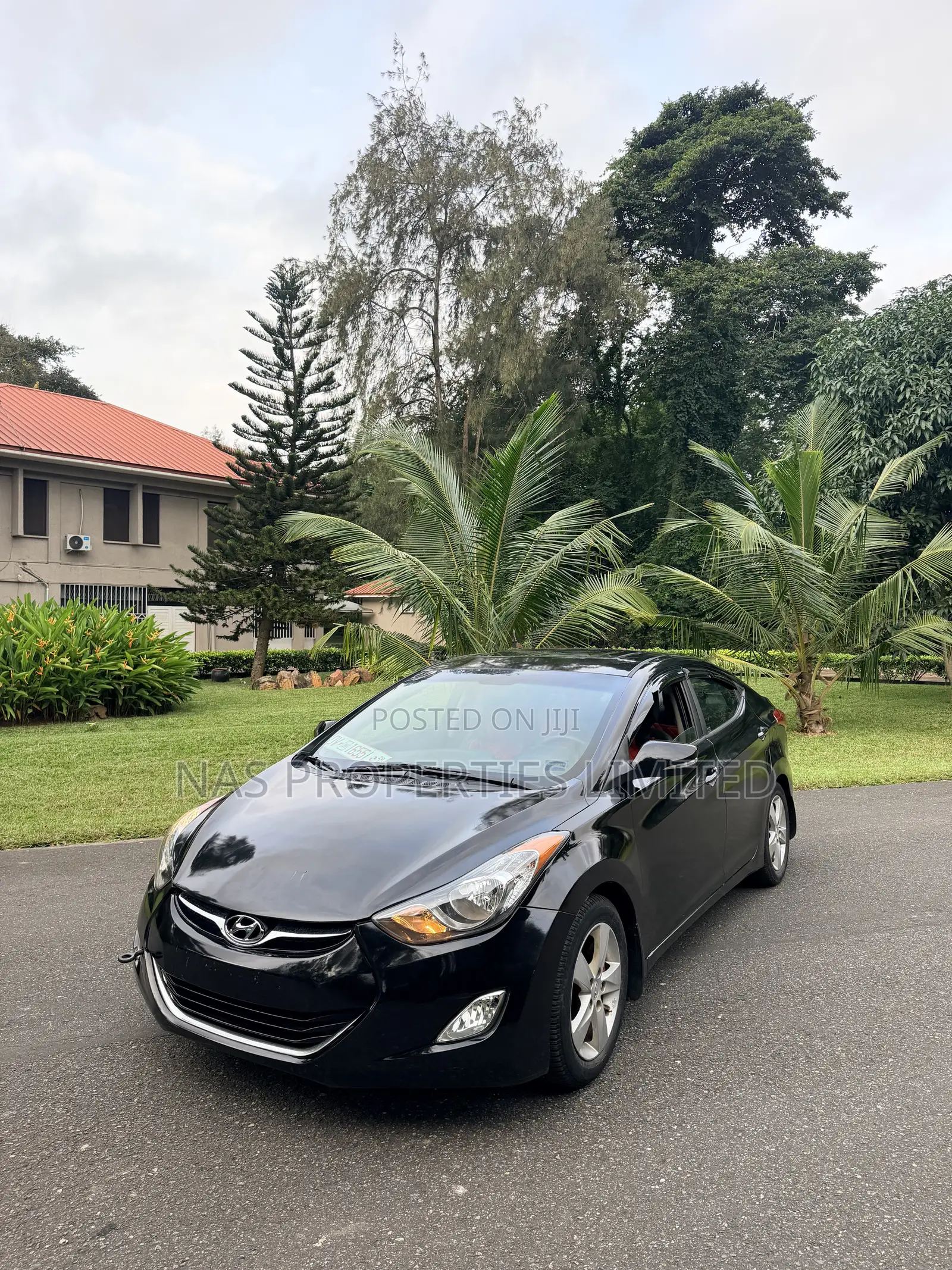 Hyundai Elantra Limited 2012 Black