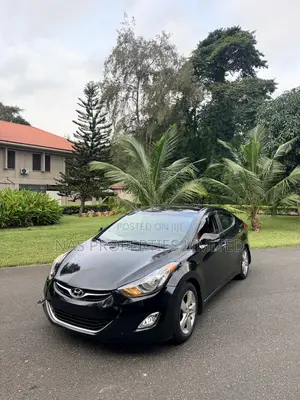 Hyundai Elantra Limited 2012 Black