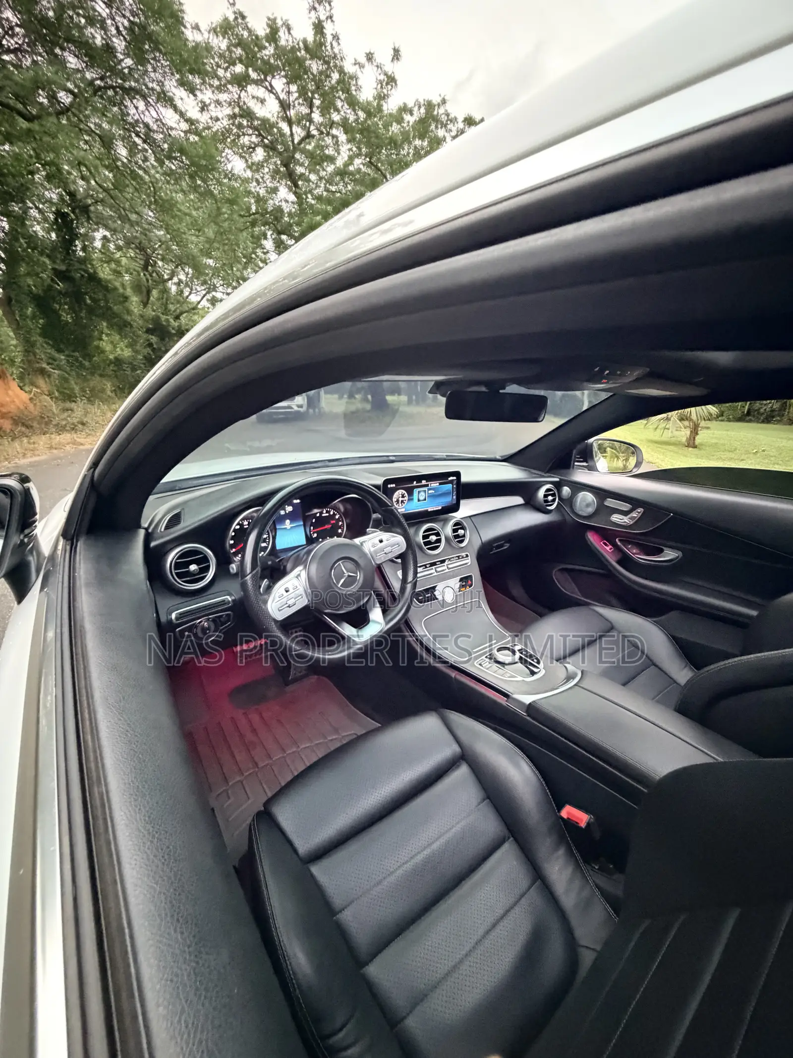 Mercedes-Benz C300 Base C300 RWD Coupe 2019 White