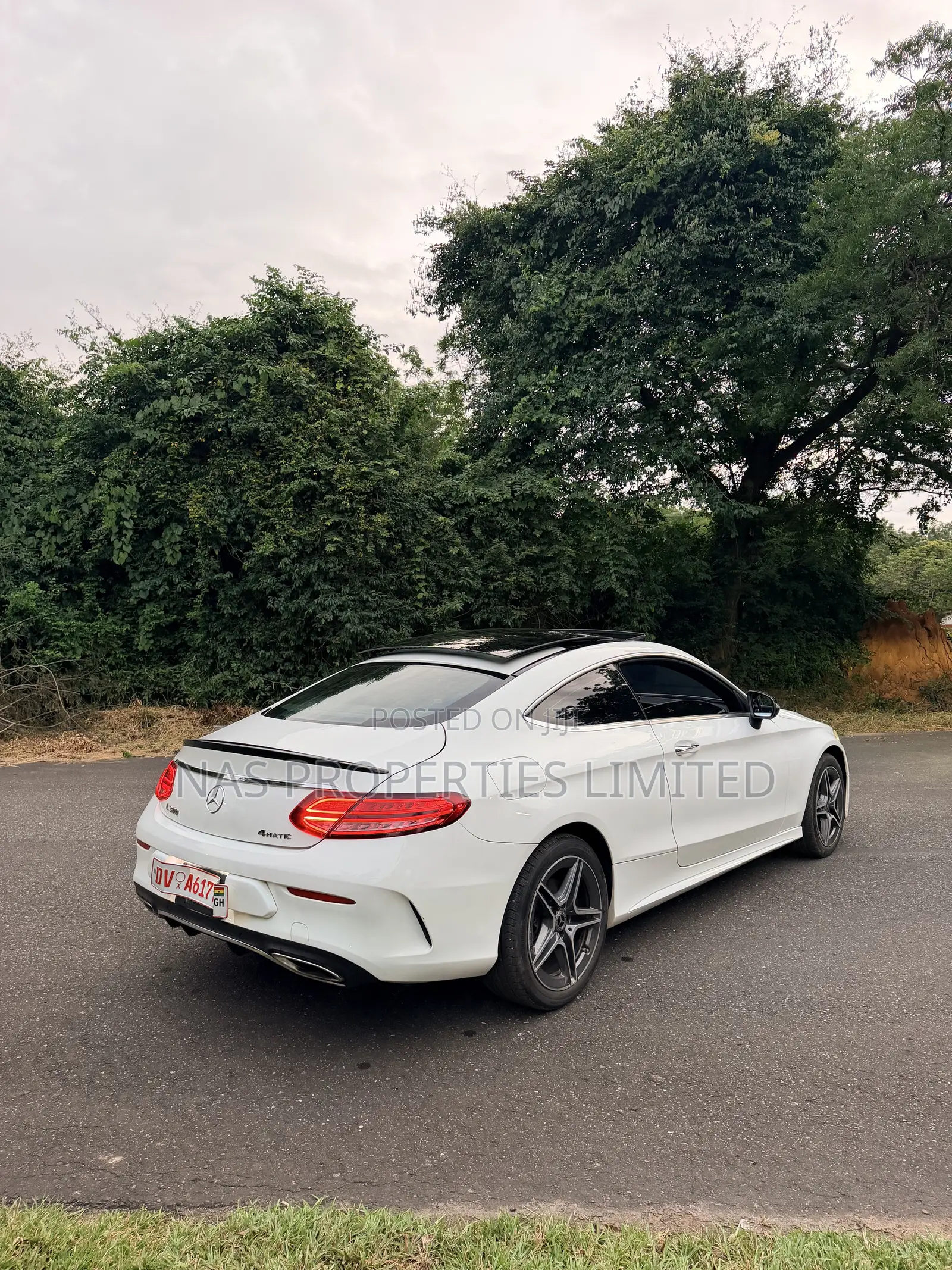 Mercedes-Benz C300 Base C300 RWD Coupe 2019 White