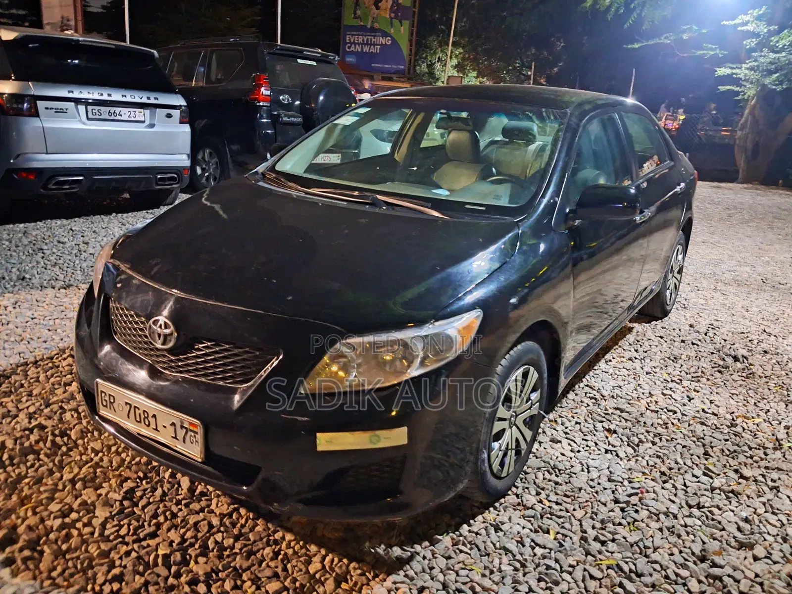 Toyota Corolla 2010 Black