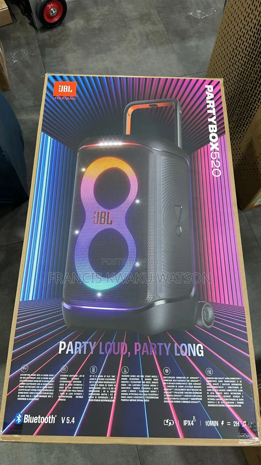 JBL Partybox 520 Latest