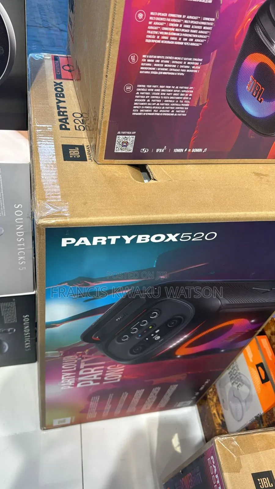 JBL Partybox 520 Latest