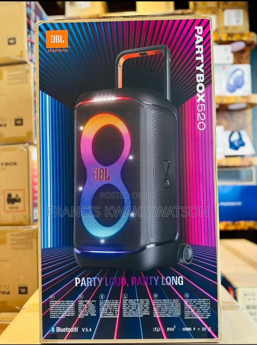 JBL Partybox 520 Latest
