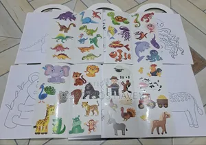 Kids Colouring Book With Stickers 1 to 3 Years ( Price for 1)