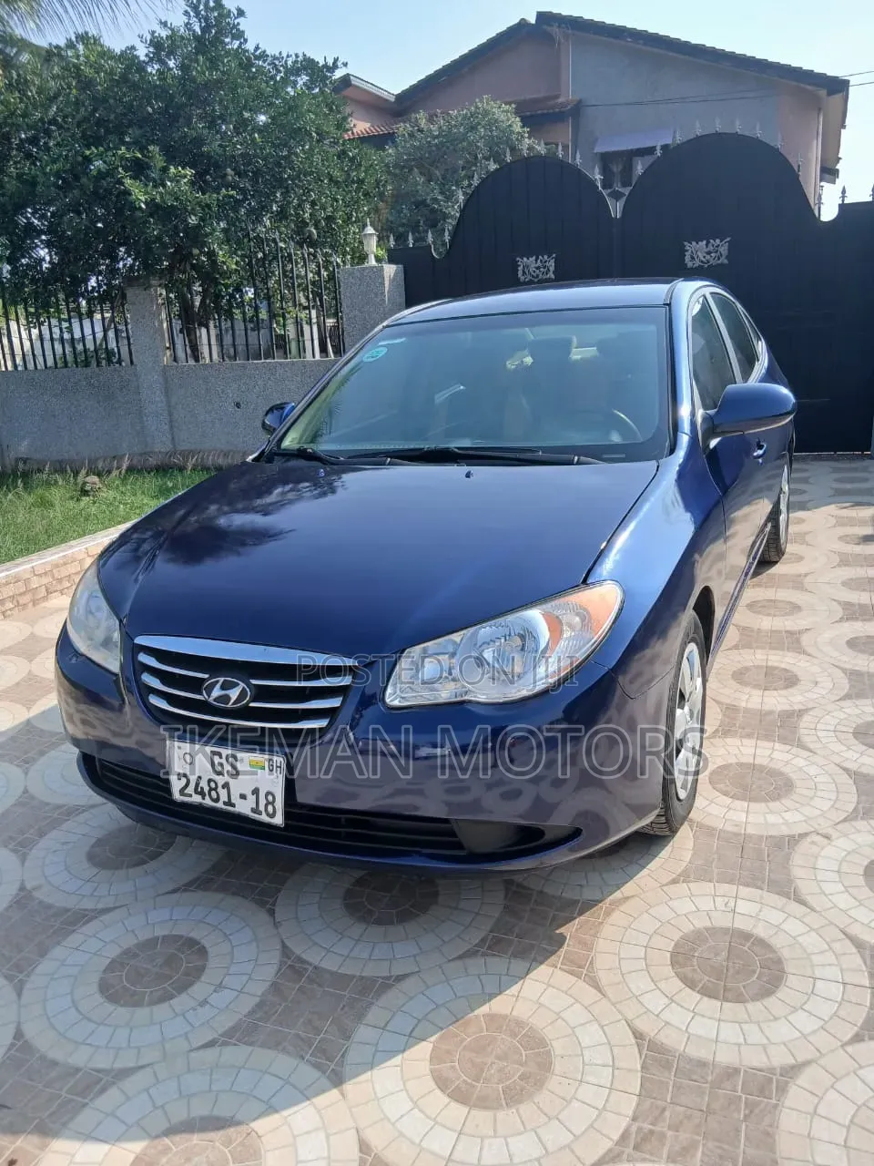 Hyundai Elantra 2010 Blue