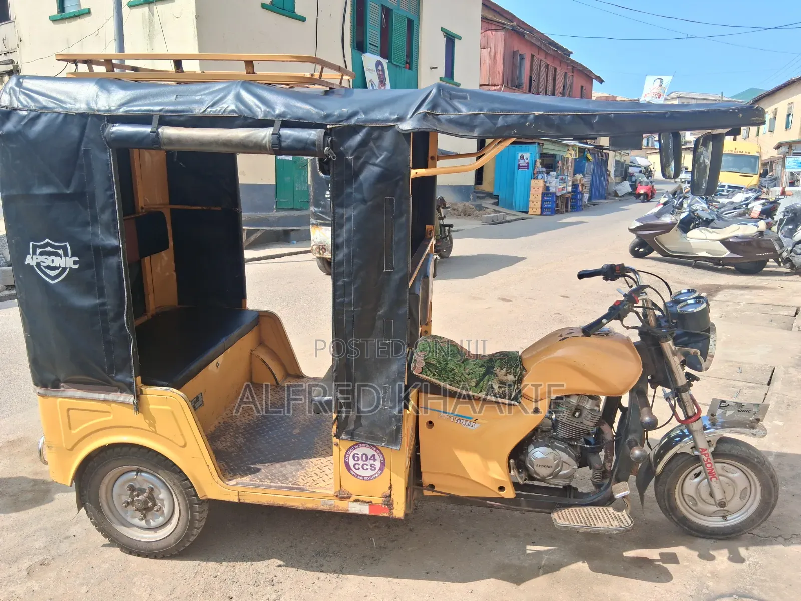 Tricycle 2024 Yellow
