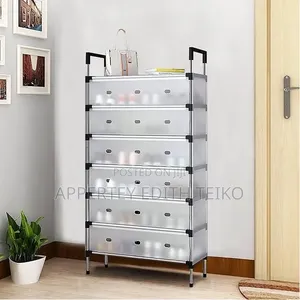 7-Tier Dust-Proof Shoe Storage Organizer