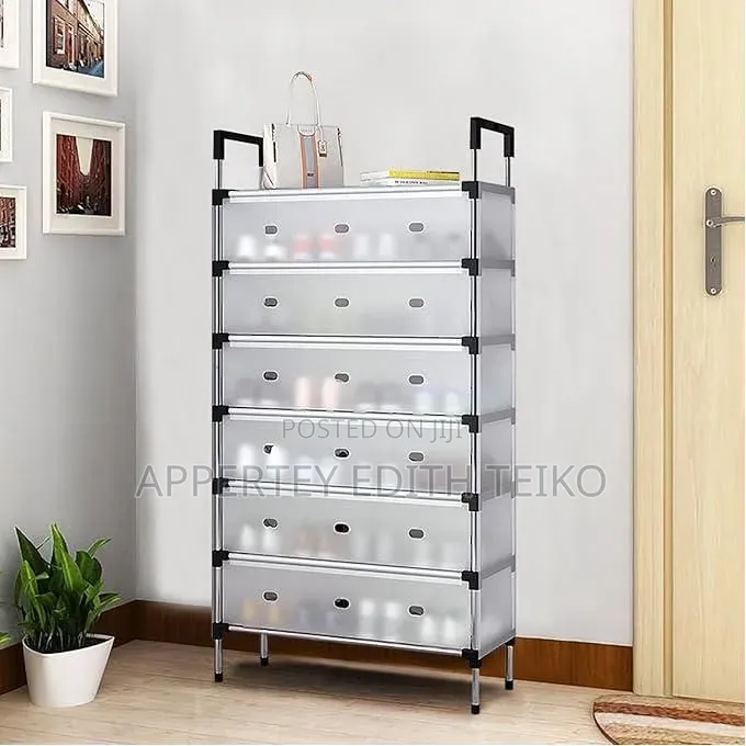 7-Tier Dust-Proof Shoe Storage Organizer