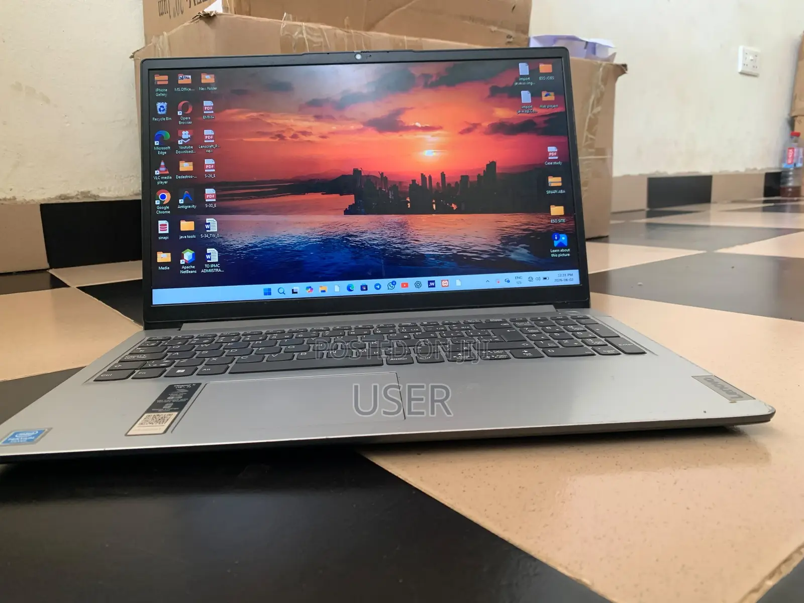 Laptop Lenovo IdeaPad 1 4GB Intel Pentium SSD 128GB