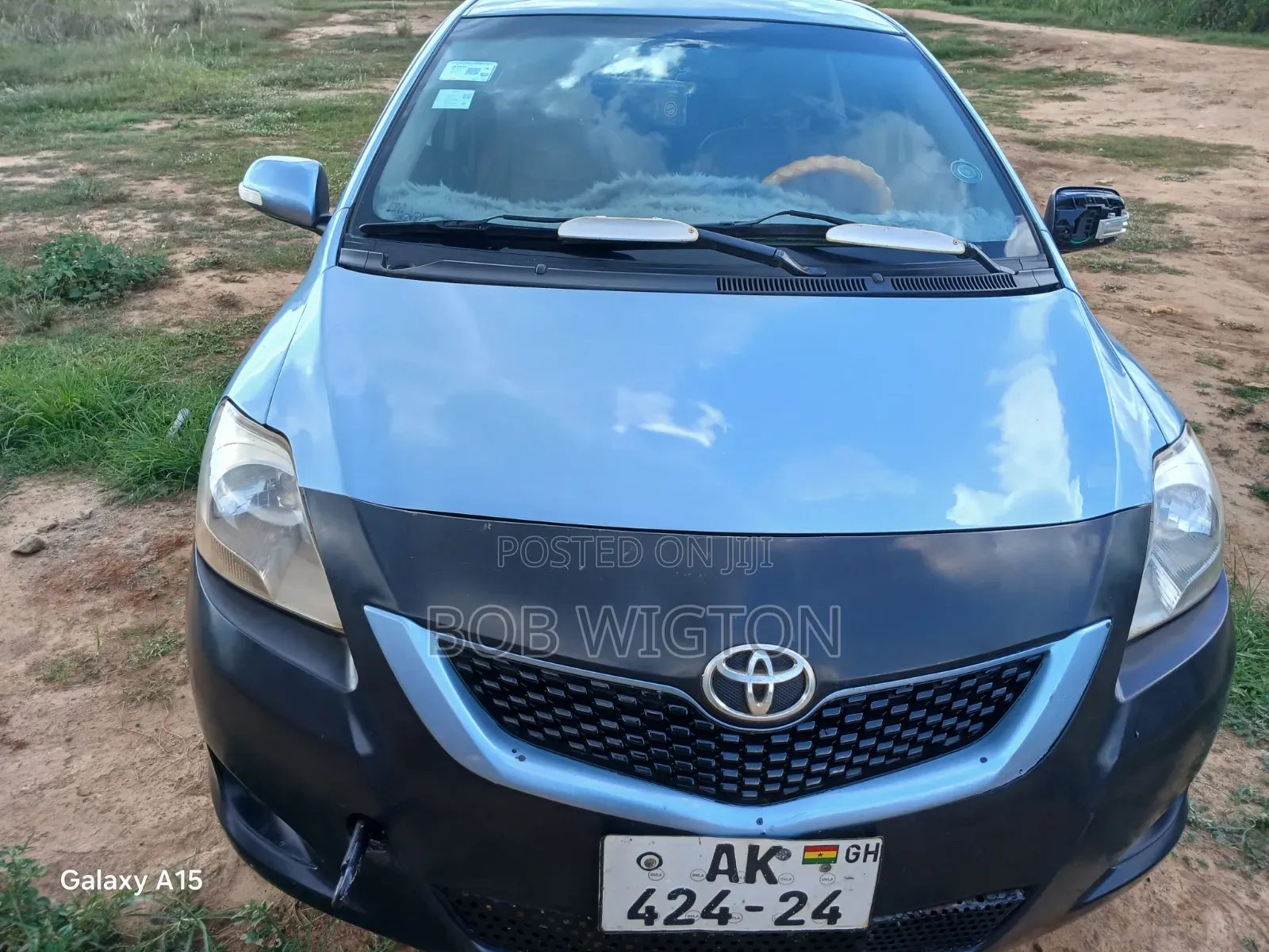 Toyota Belta 2010 Blue