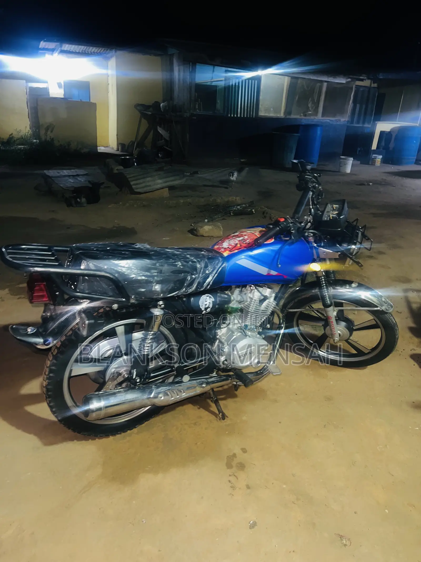 New Royal RY125 2025 Blue