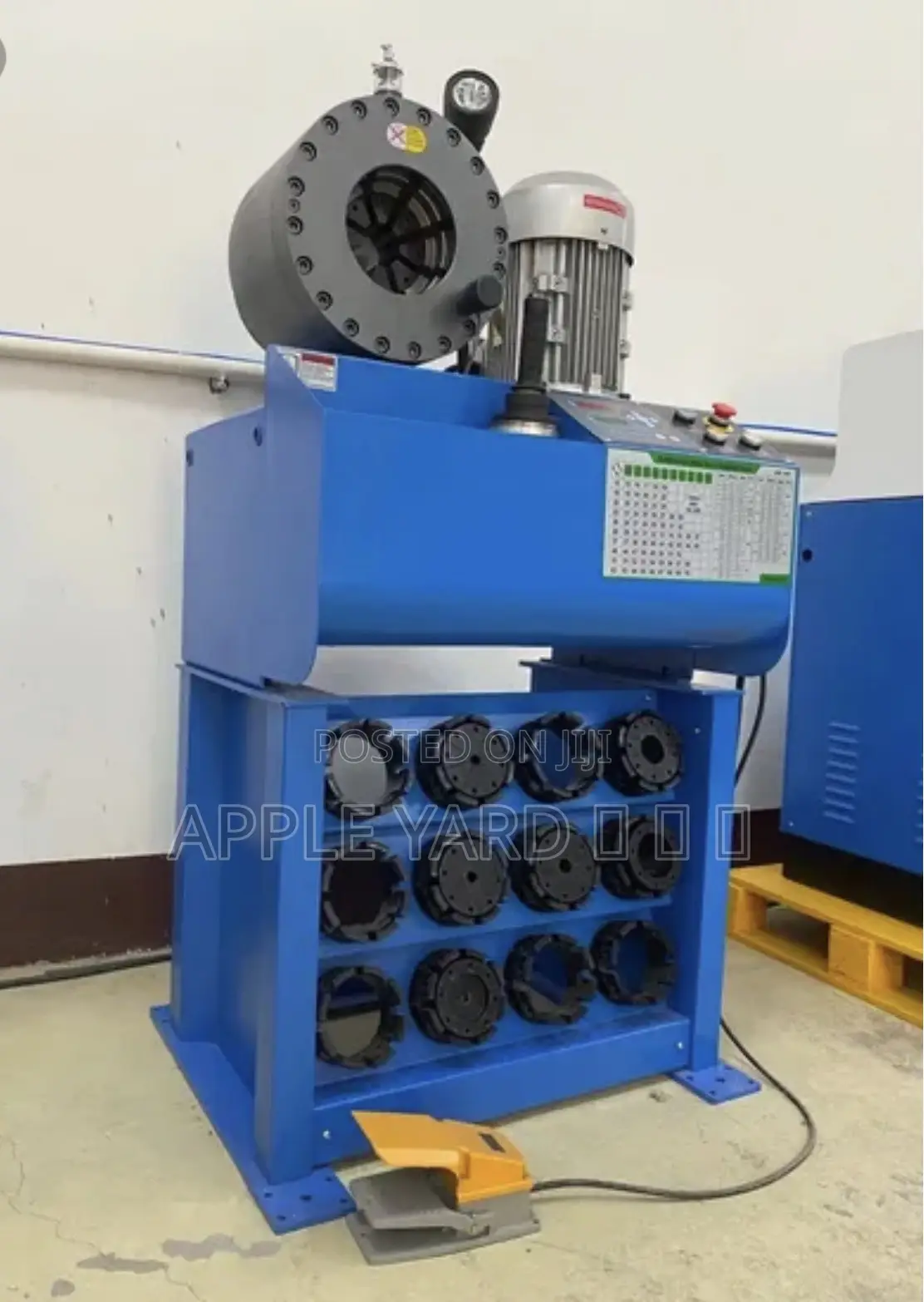 Hydraulic Hose Crimping Machine. Button Type 🛅