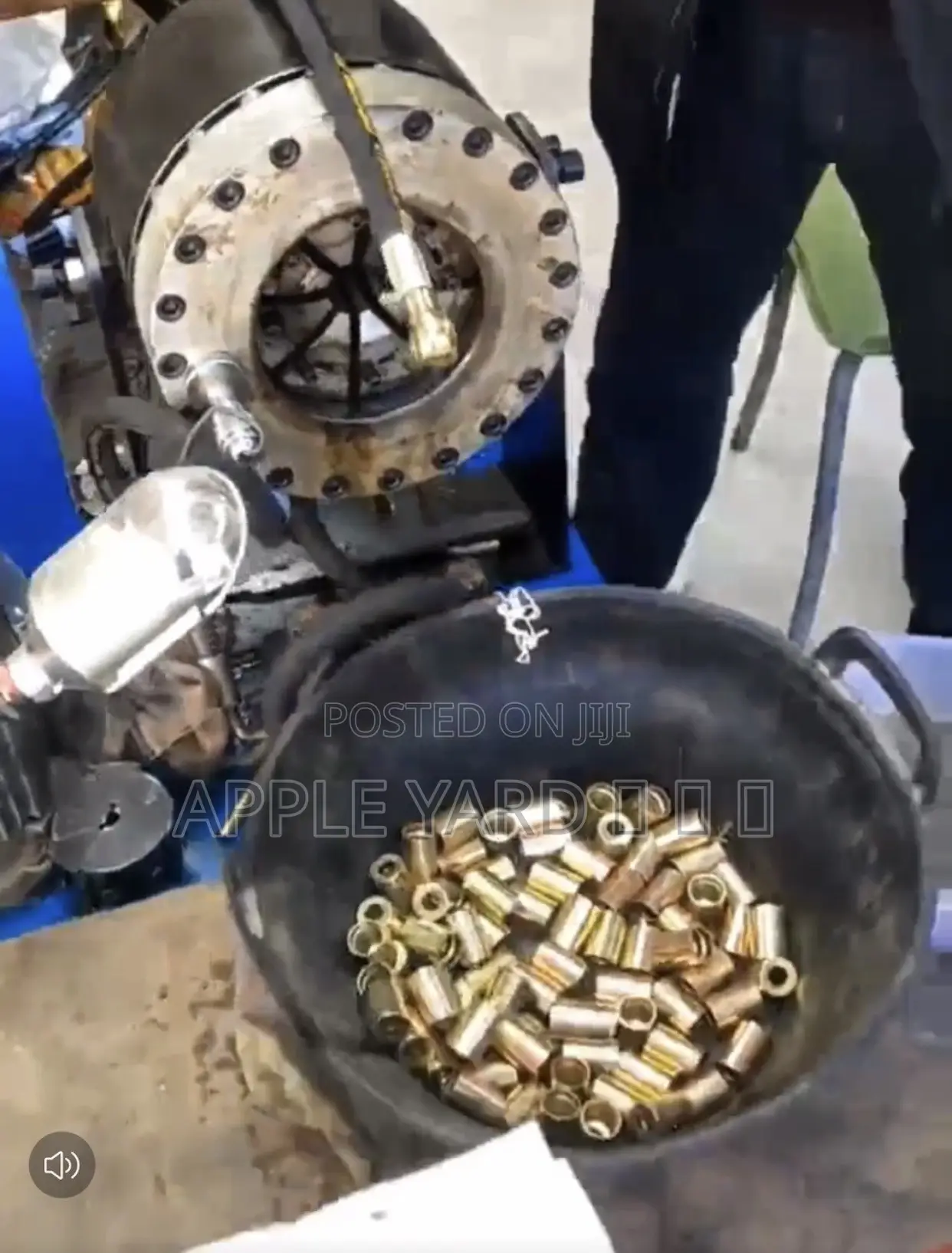 Hydraulic Hose Crimping Machine. Button Type 🛅