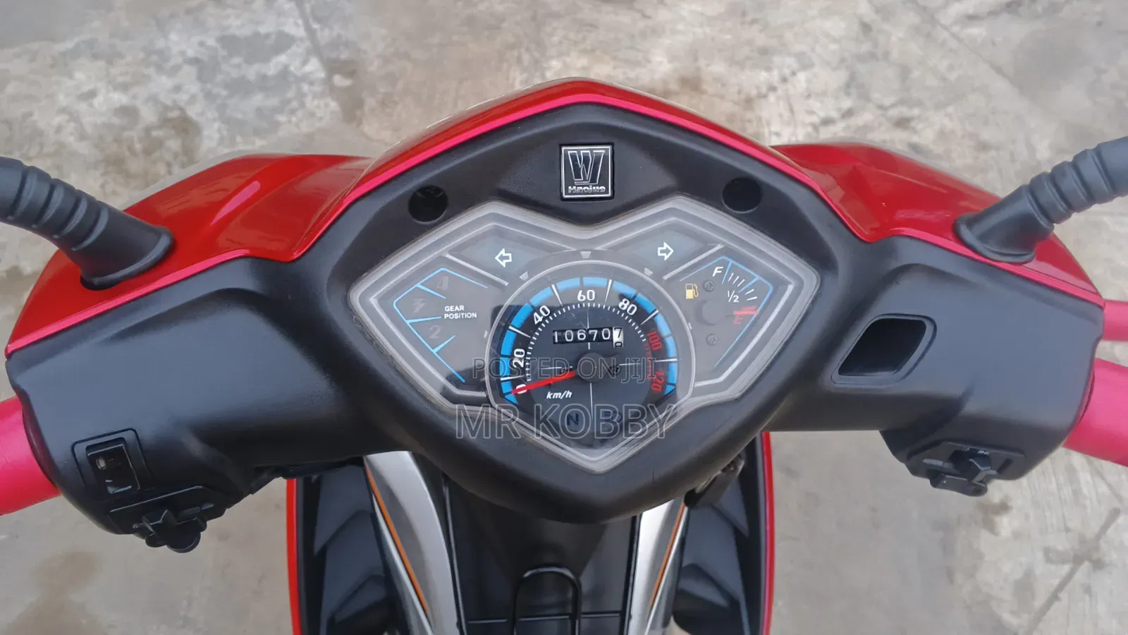 Haojue HJ110-3 2025 Red