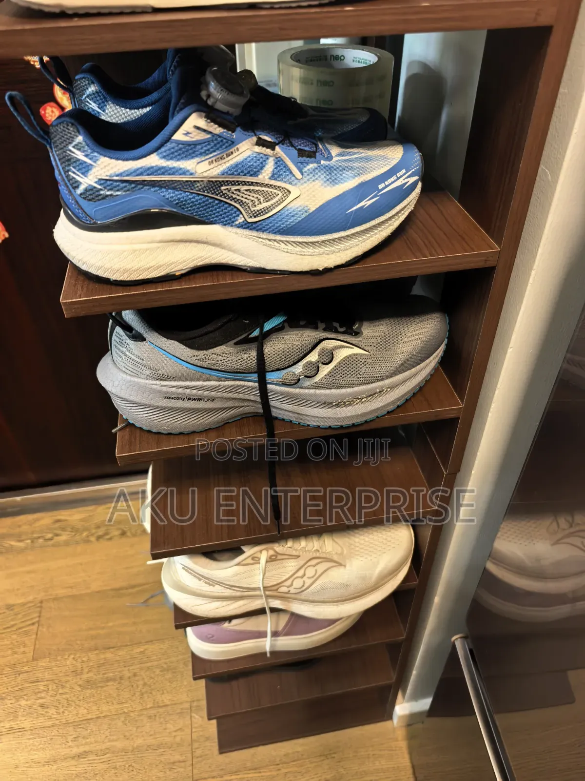 Space-Saving Multi-Layer Shoe Rack 8 Steps