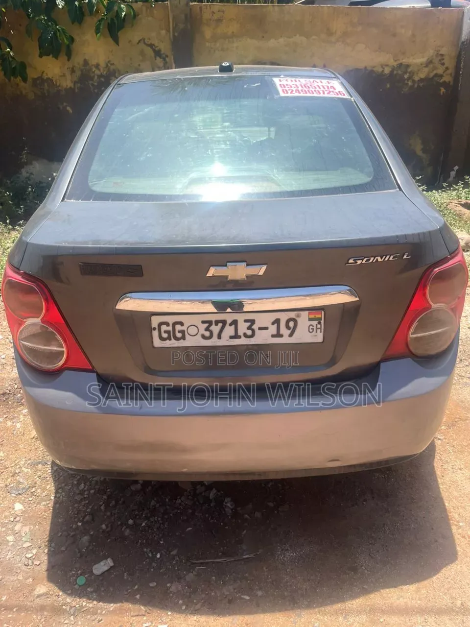 Chevrolet Sonic 2015 Gray