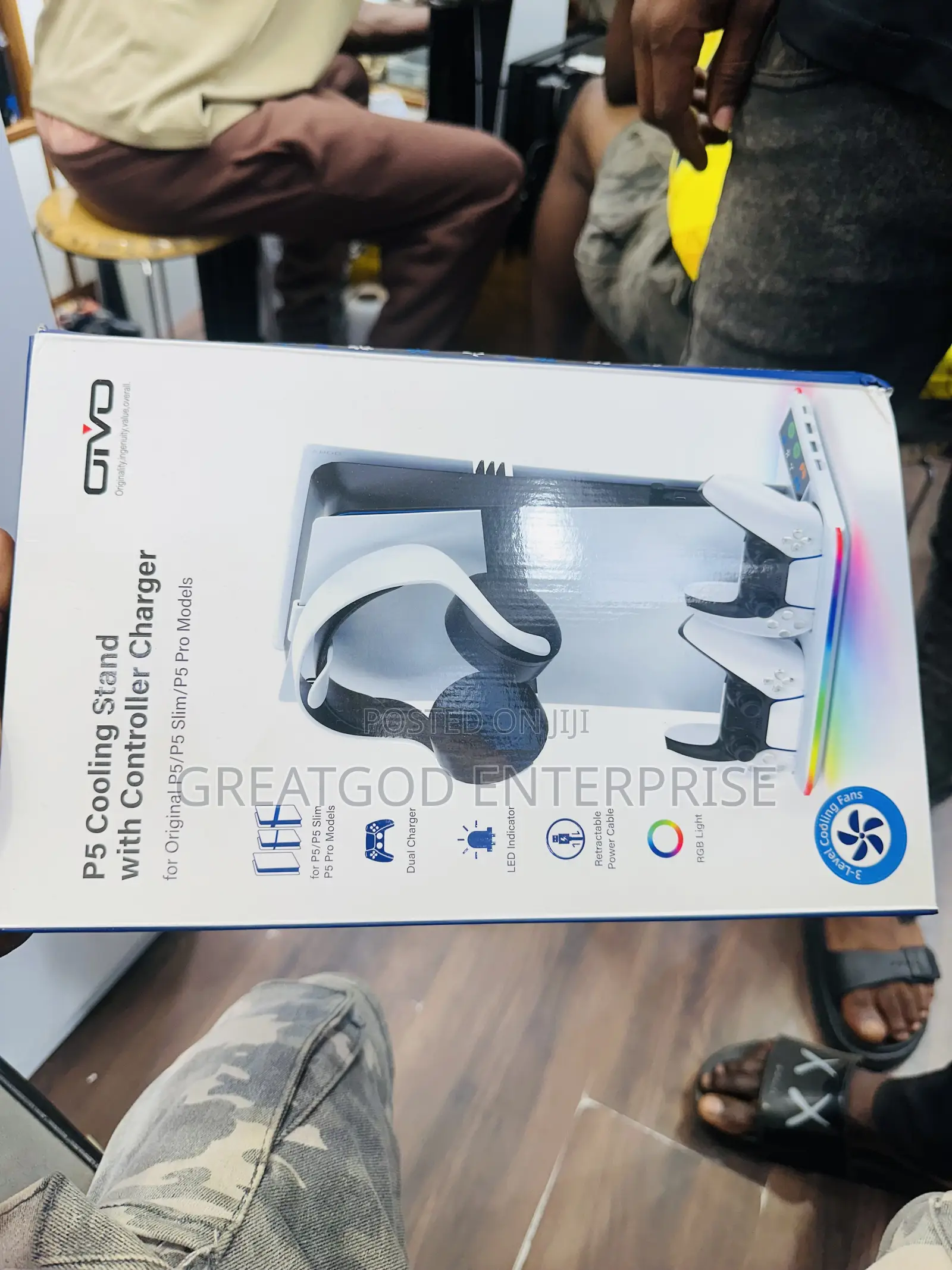 OIVO P5 Cooling Stand With Controller Charger
