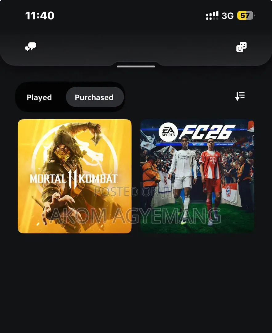Ps4 Standard 500GB, Account, With Games and Two Controllers