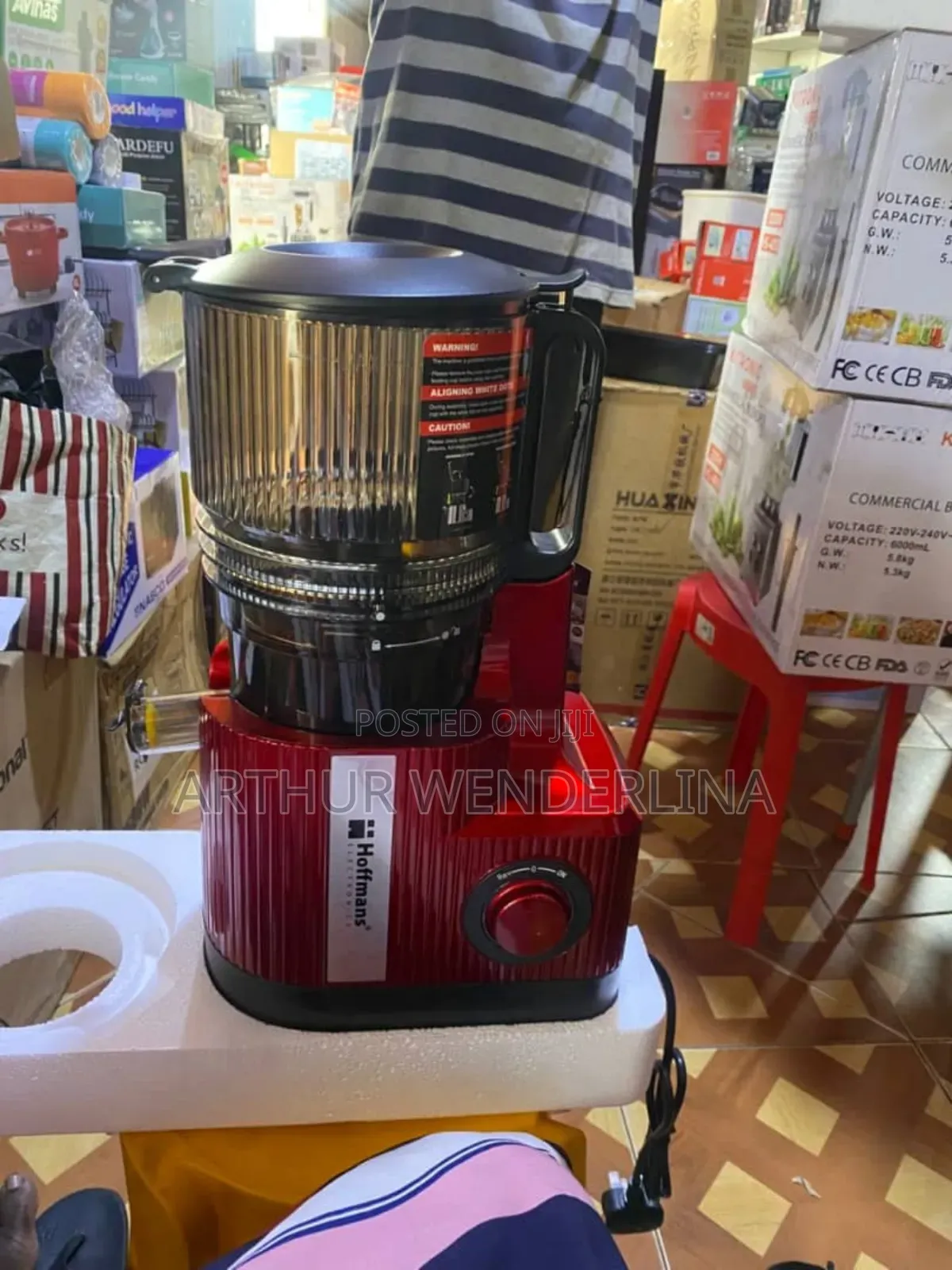 Hoffmans Electric Slow Juicer 400w