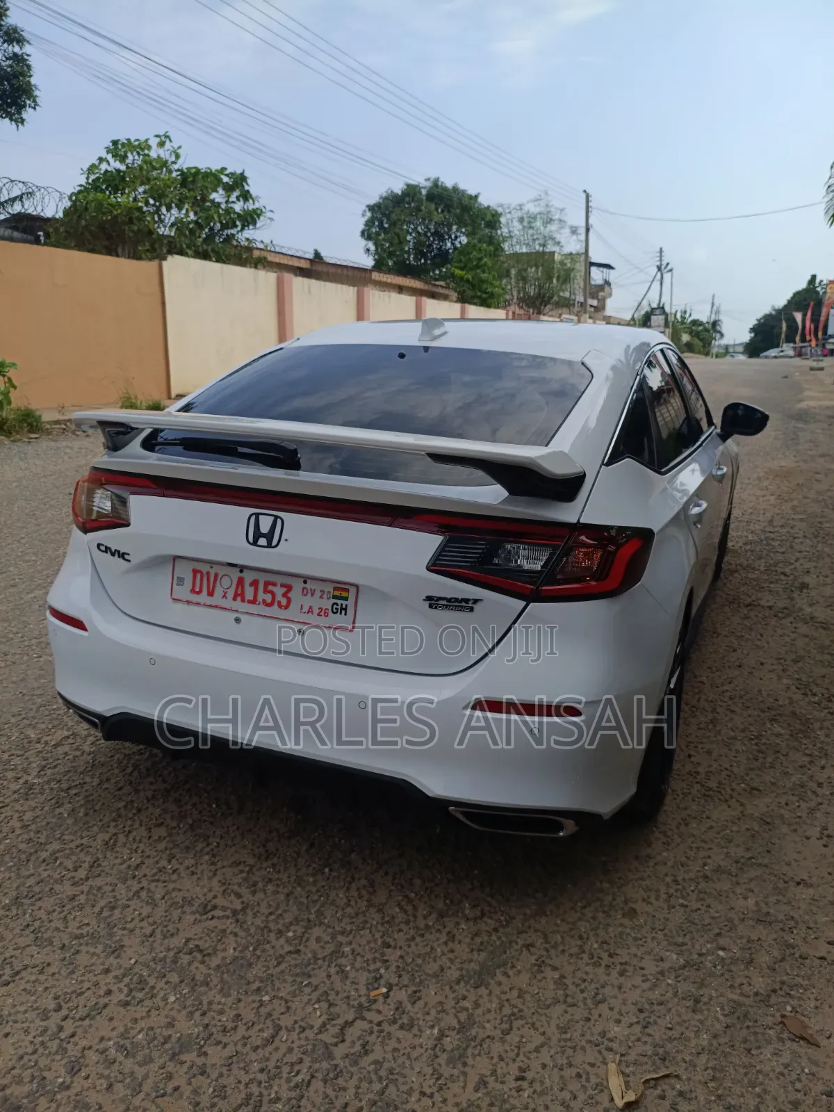Honda Civic Sport Touring CVT 2023 White