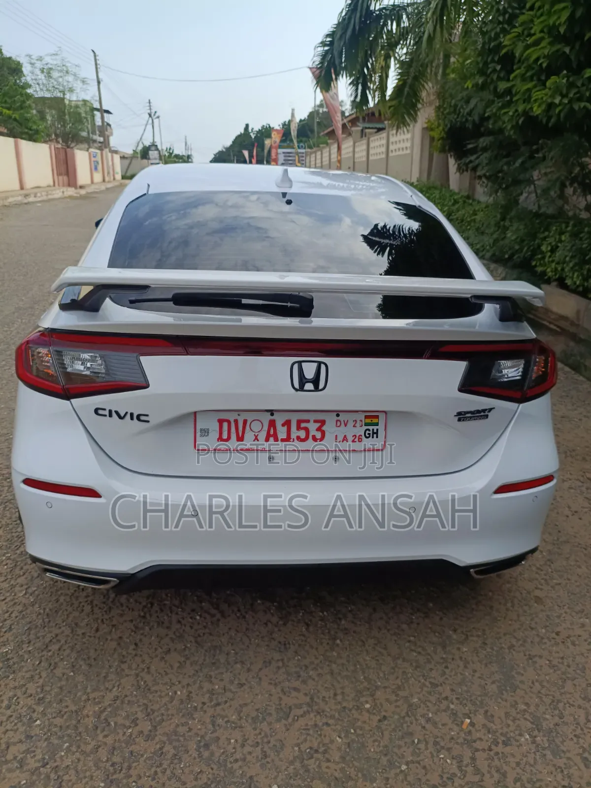 Honda Civic Sport Touring CVT 2023 White