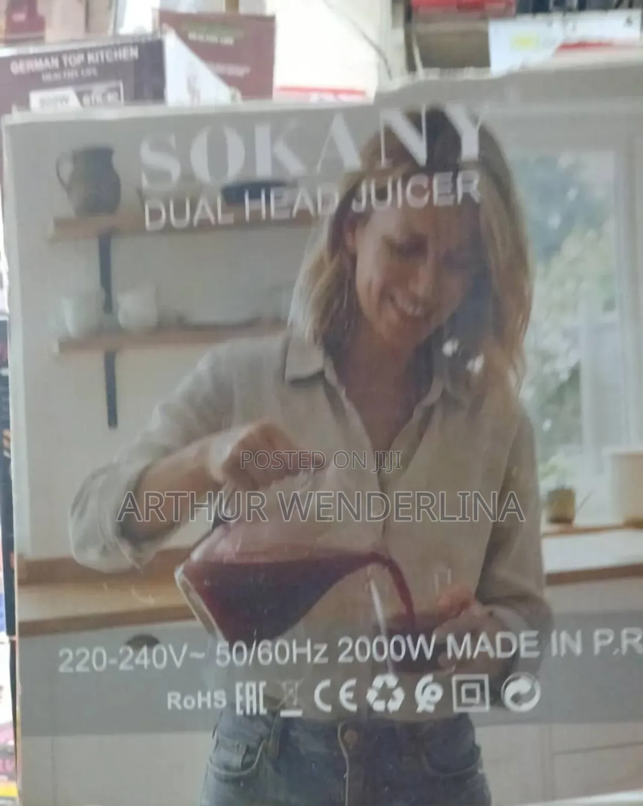 Sokany Dual Head Juicer