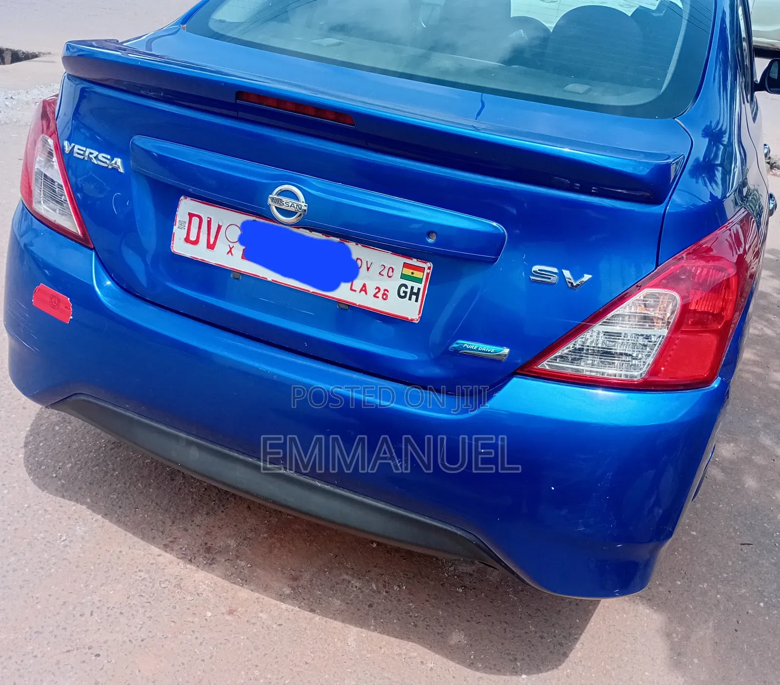 Nissan Versa 1.6 SV 2016 Blue