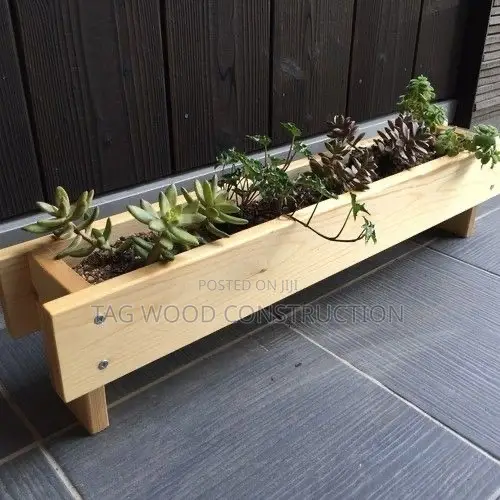 3feet Wooden Flower Pot
