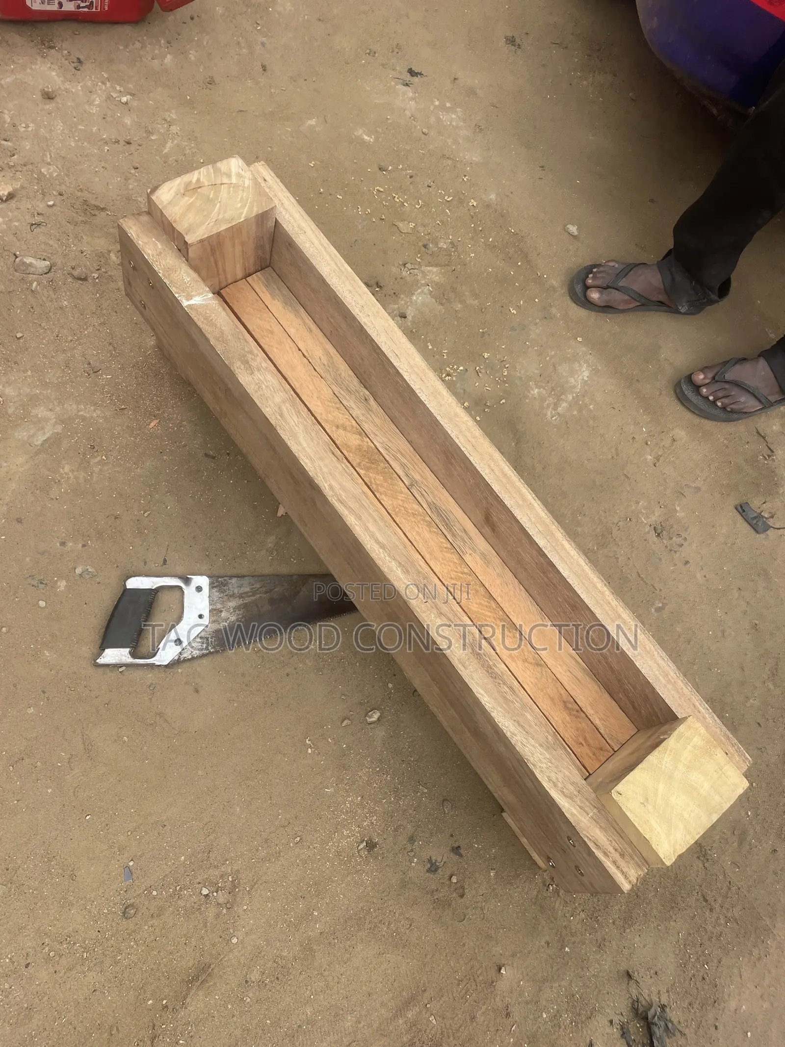 3feet Wooden Flower Pot