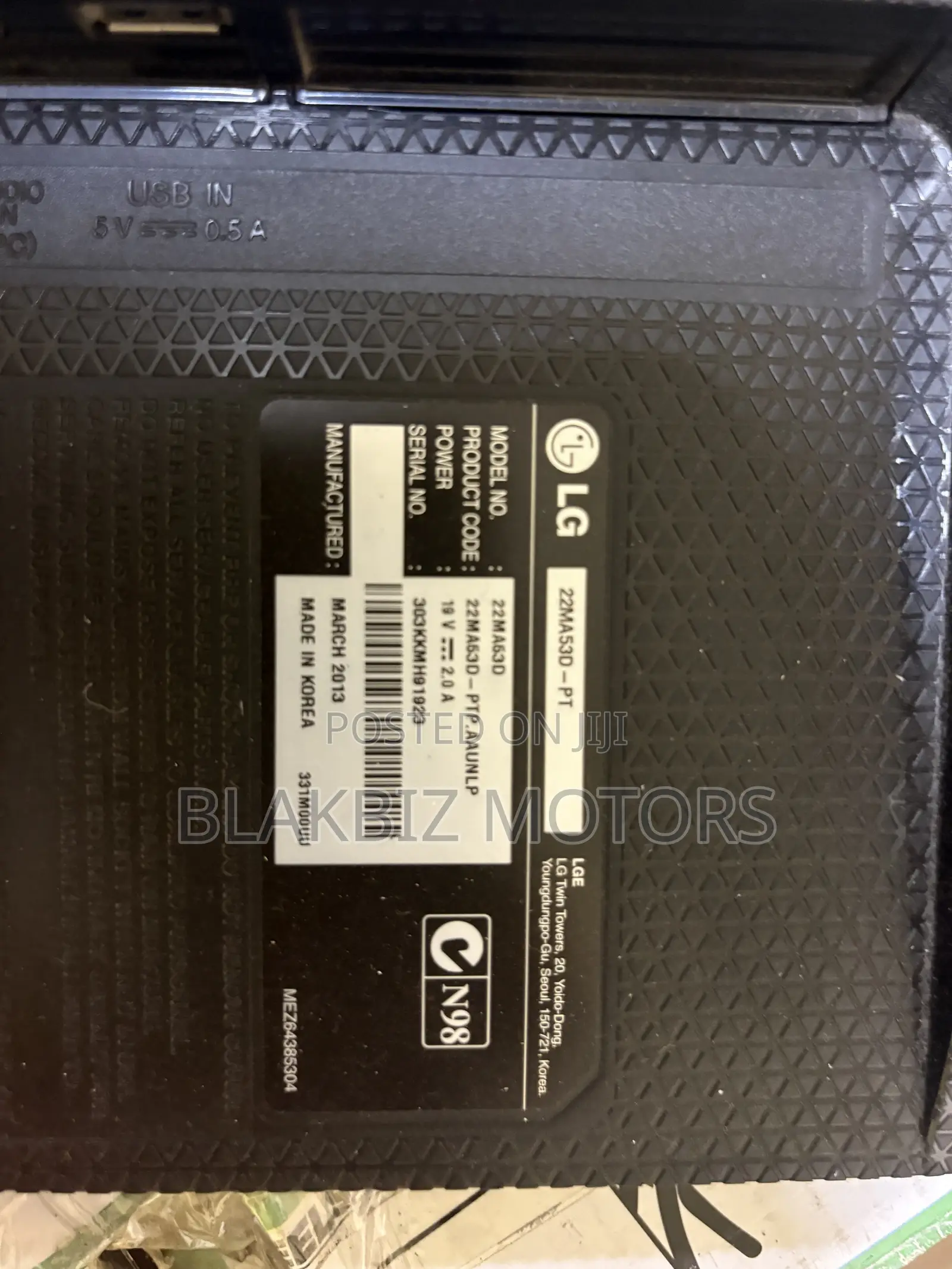 Used LG 22” TV