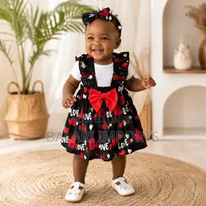 Beautiful Baby Girl 3-Piece Love Outfit Set